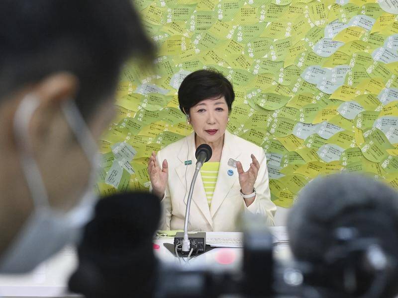 Tokyo Governor Yuriko Koike says the top priority for the city will be dealing with the coronavirus.