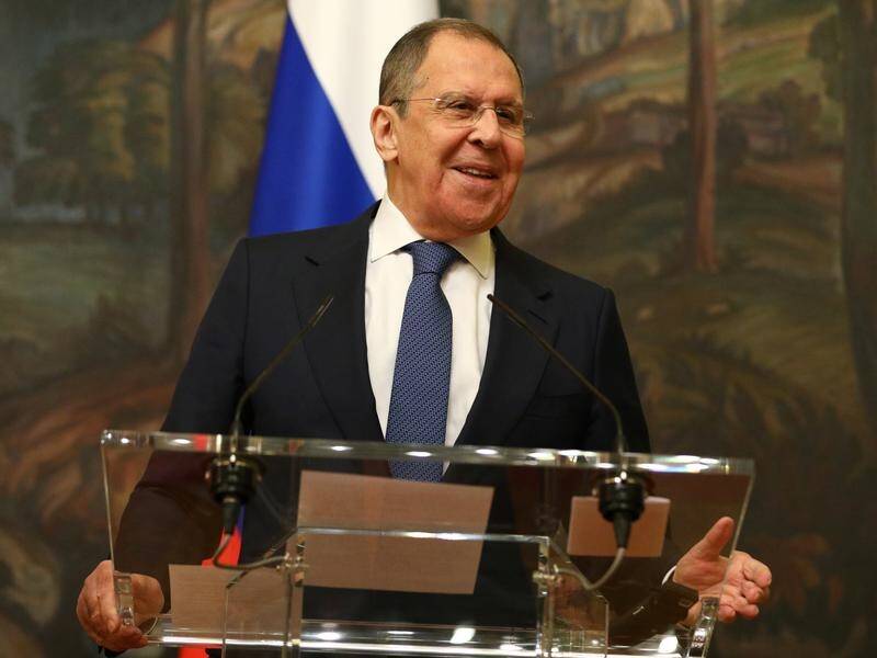 Russia's foreign minister Sergei Lavrov has criticised countries imposing sanctions on others.