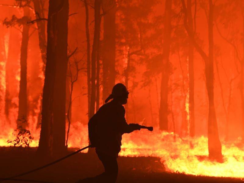 Scott Morrison has rejected claims inaction on climate change has heightened the bushfire risk.