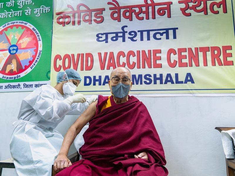 "In order to prevent serious problems, this injection is very, very helpful," the Dalai Lama says.