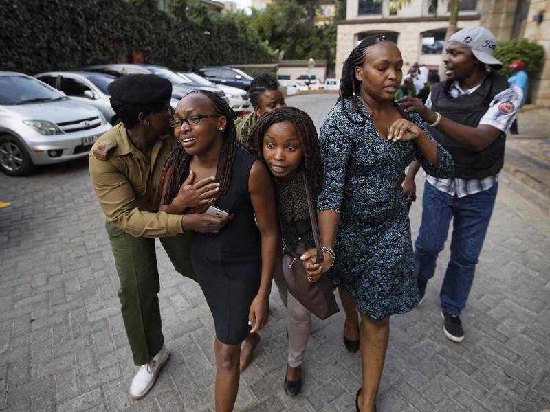 No Australians are believed to have been caught up in the attack on a hotel complex in Nairobi.