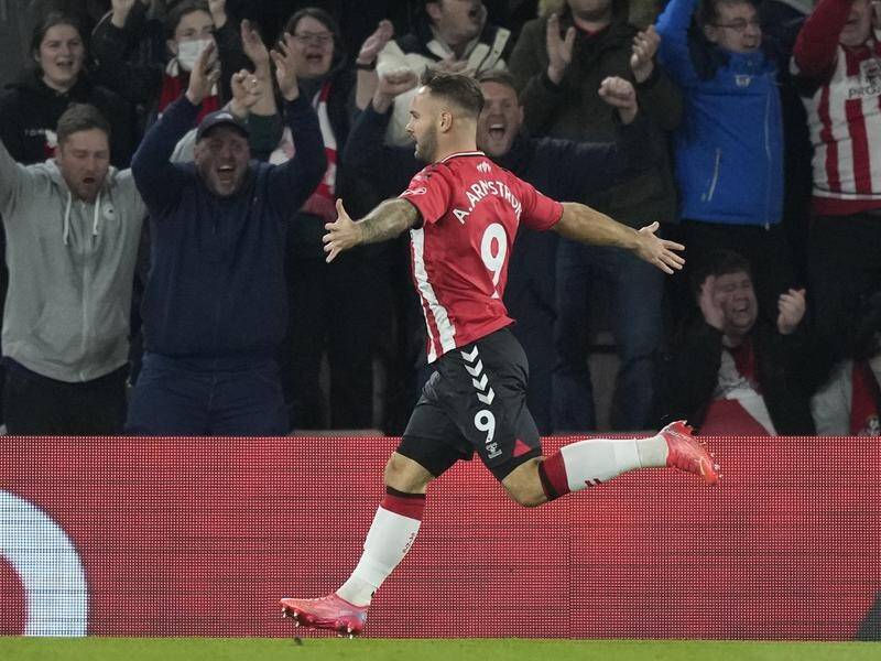 Southampton's Adam Armstrong scored the only goal in their EPL clash against Aston Villa.