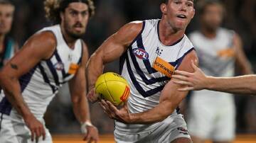 Jaeger O'Meara says the Fremantle players are keen to bounce back after losing to West Coast. (Michael Errey/AAP PHOTOS)