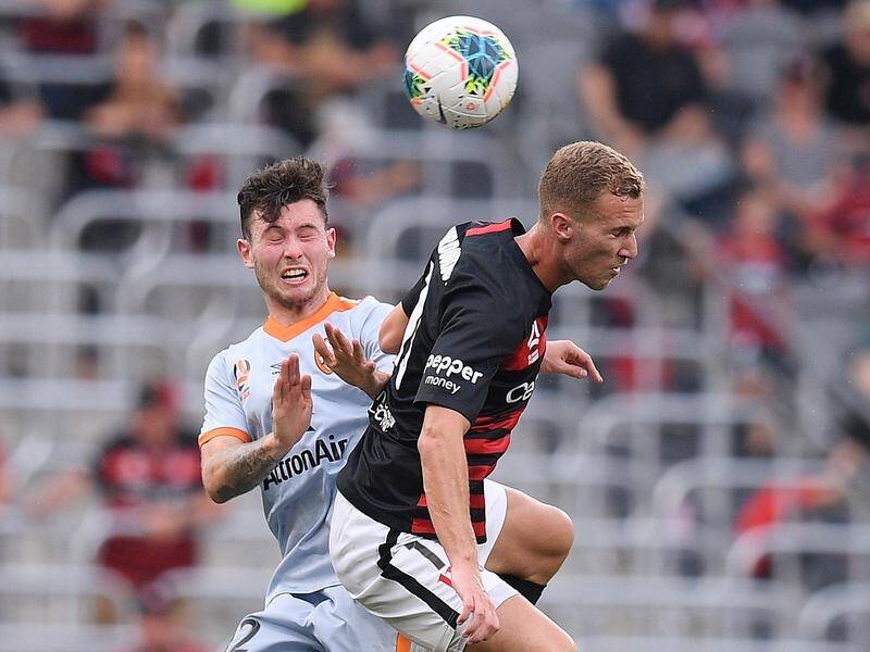 Wanderers' Tass Mourdoukoutas (r) will be thrown in against Melbourne City next week.