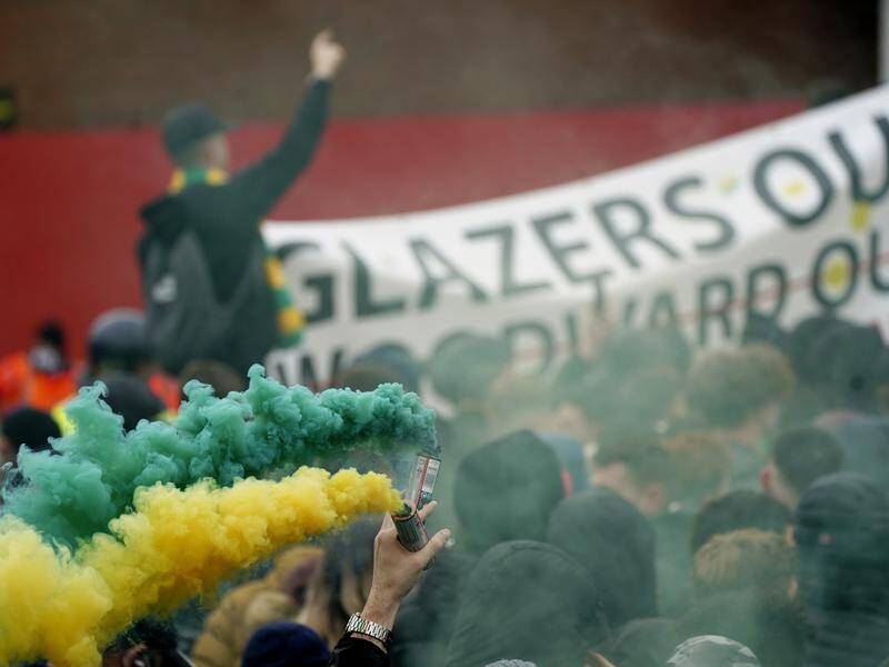 Man United fans have often protested at the Glazer family owners but may now be able to buy shares.