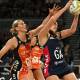 The Melbourne Vixens have beaten the Giants 55-54 to advance to the Super Netball grand final.