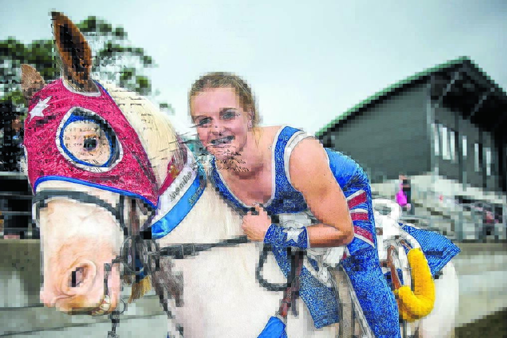 Miah Bryant will again impress showgoers as part of the High Velocity Trick Riding Troupe.