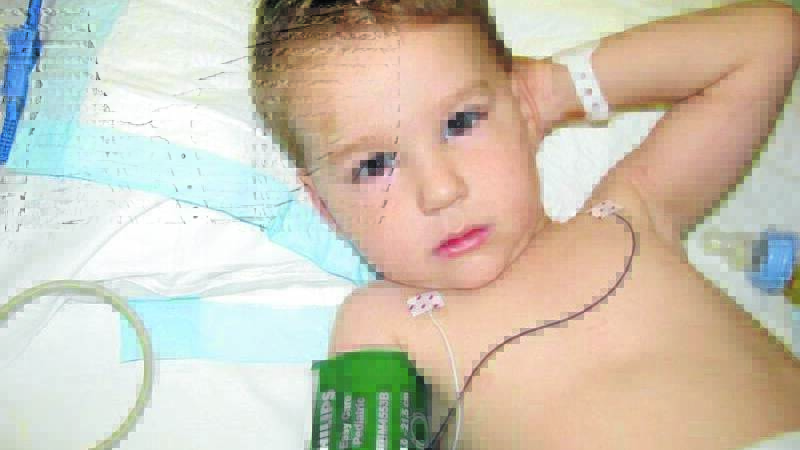 Cooper McLoughlin underwent his first major surgery at just two-and-a-half-years-old.