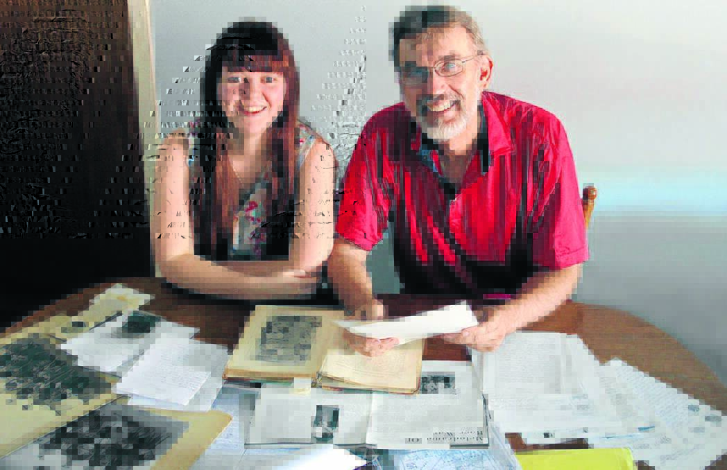 GRACE Turner and Geordie Clark are hoping have the honour roll on the Boer War Memorial at Gunnedah’s Kitchen Park updated with names they have discovered while researching for their book.