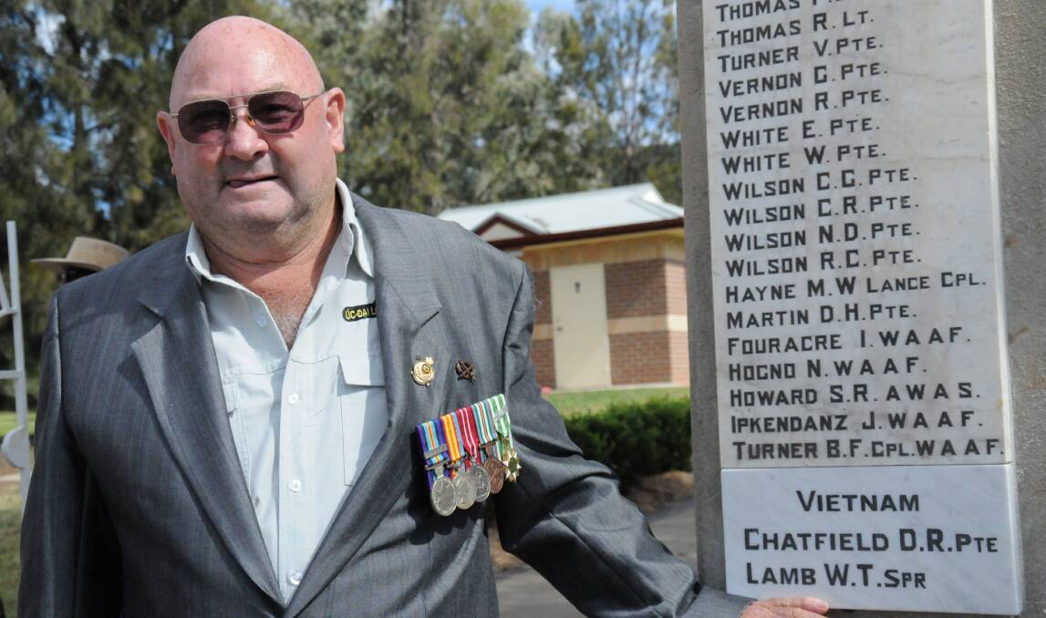 William Lamb returns home to Tambar Springs. He served in Vietnam in 1969-1970. This is the first time he has been back to the village since 1971. William's name is the last to be etched on the Roll of Honour at the Tambar Springs Cenotaph gates.