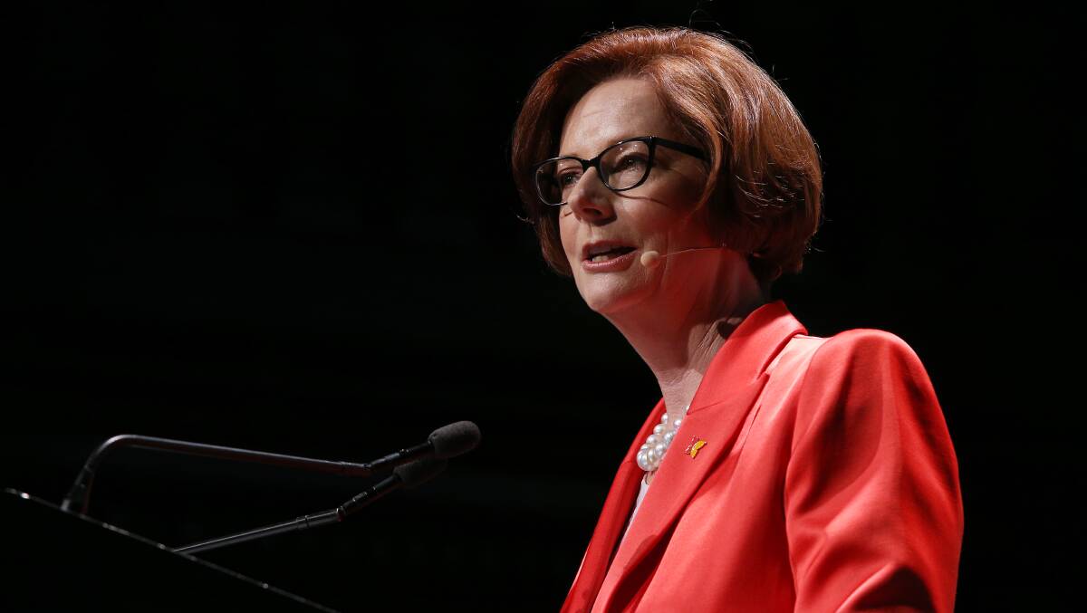 Former Prime Minister Julia Gillard. Picture: Getty Images