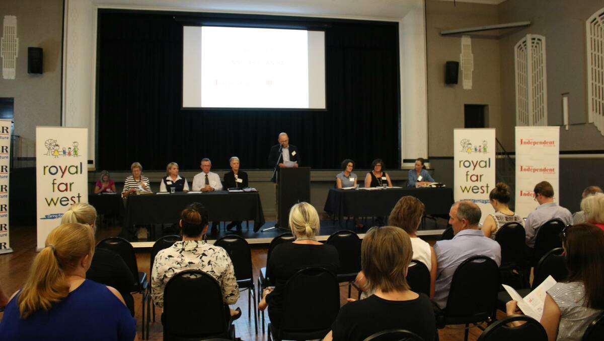 The first Royal Far West town hall meeting started in Gunnedah in November 2017, before moving to Macksville, Griffith and Parkes.