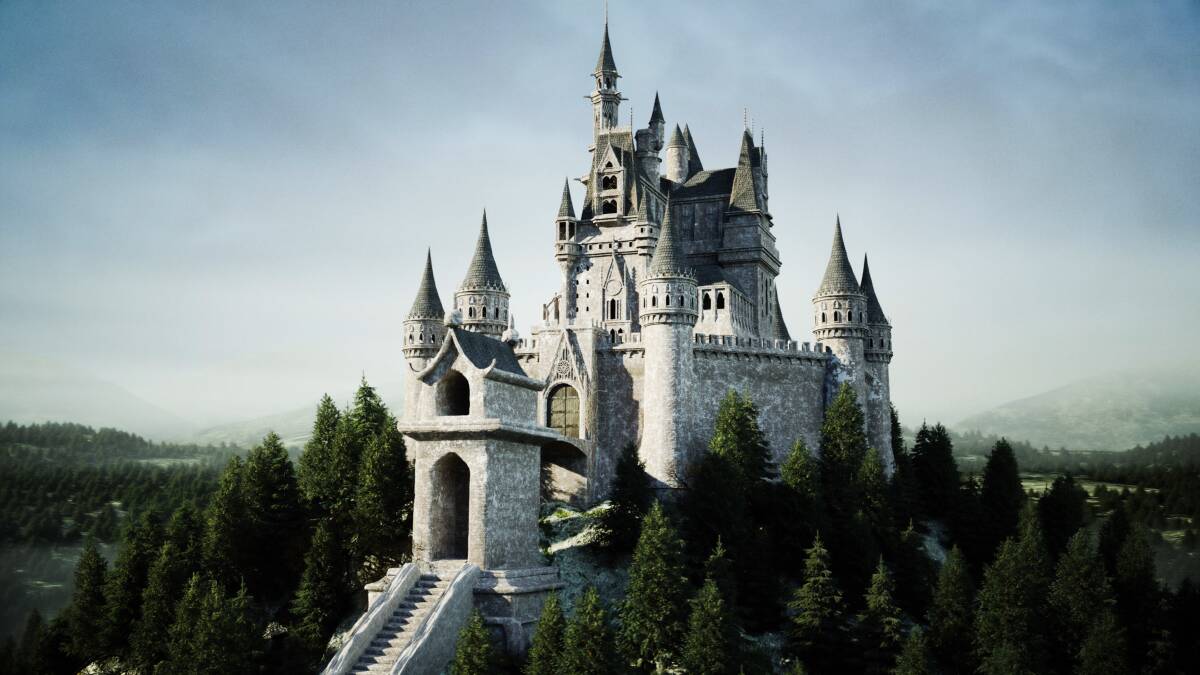 A castle of fairy tales