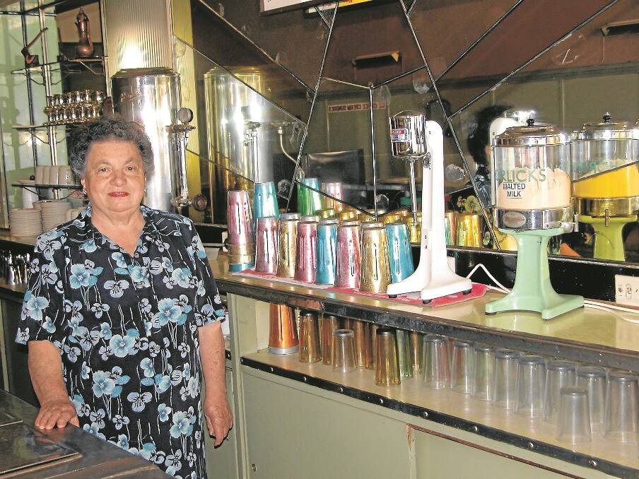 OWNER of the Busy Bee Cafe, Loula Zantiotis, as her many customers and friends remember her.