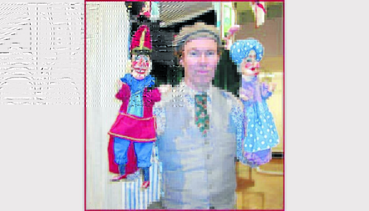 Keith Preston will entertain crowds at Annual Porchetta Day with his Punch and Judy show.
