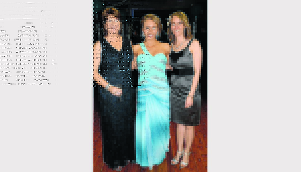 ORGANISERS of the ball were happy with the feedback they received. Pictured from left, Cath Reynolds, Sarah Hickey and Catherine Clarke.